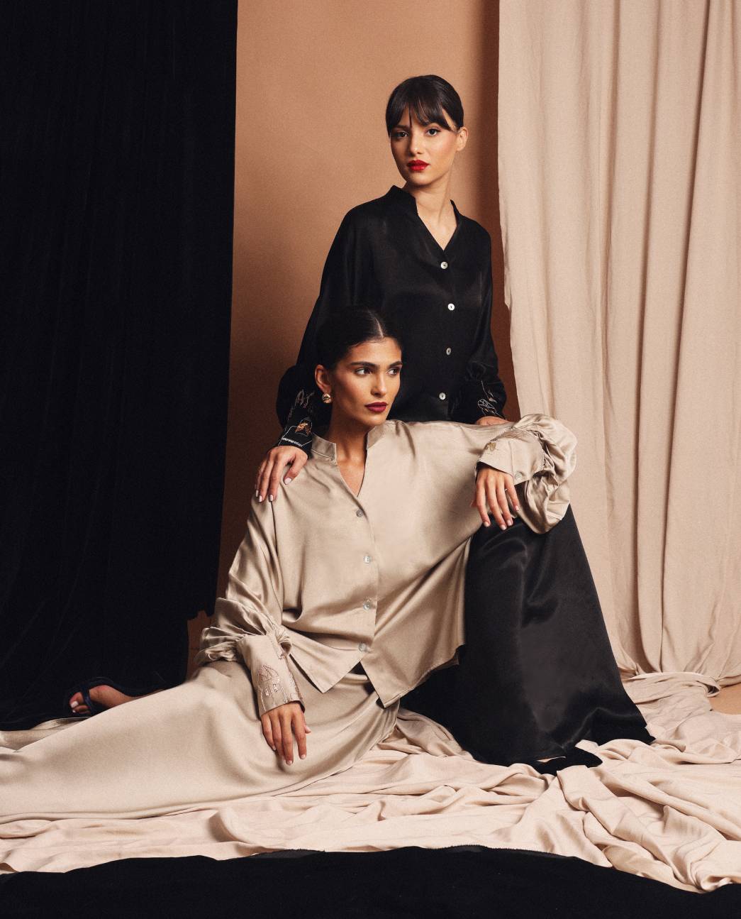 Bouja Silk set Beige