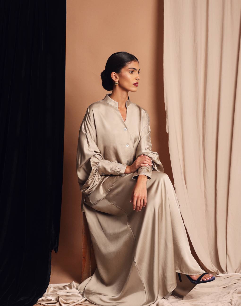 Bouja Silk set Beige