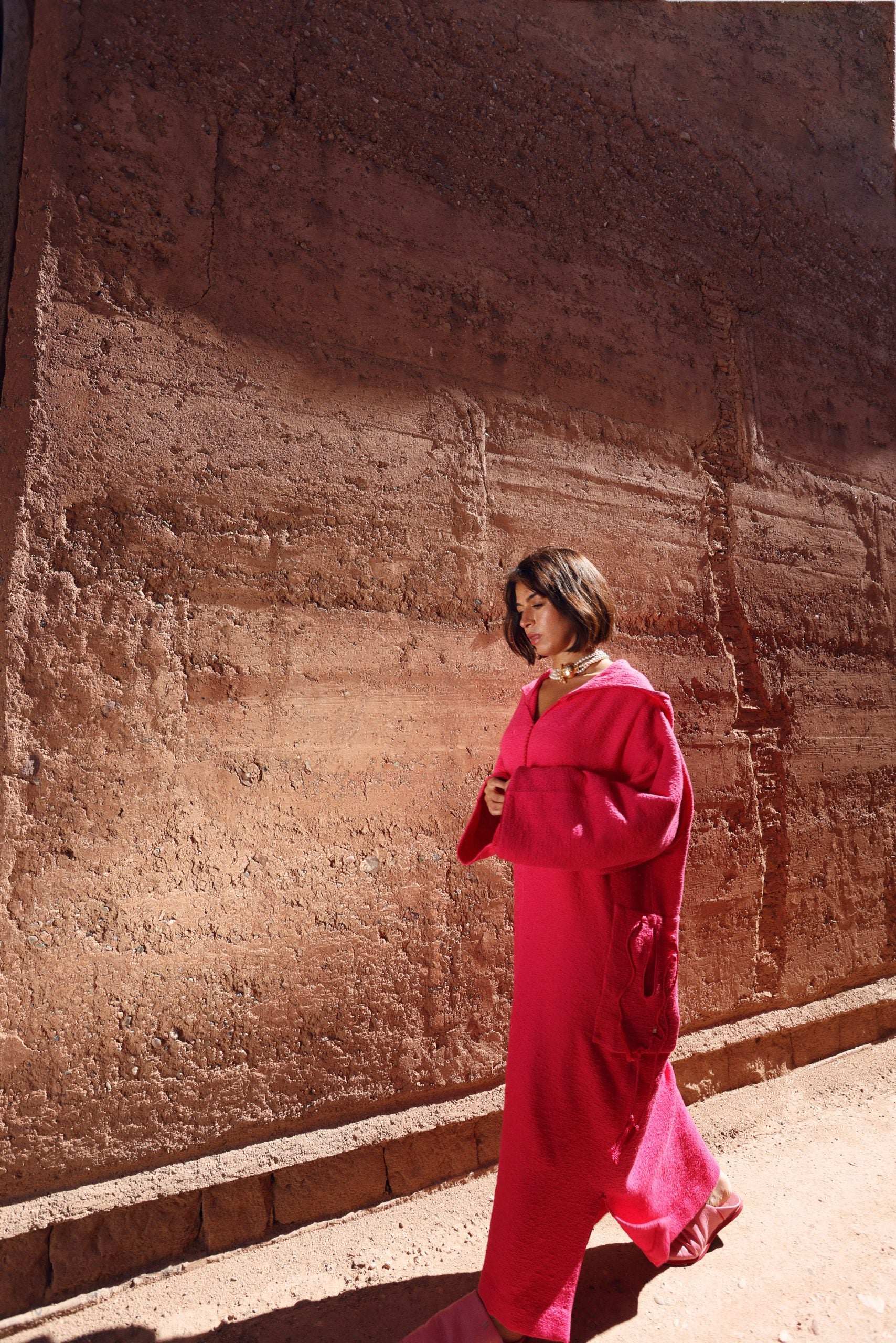 EL BADI tweed Jellaba