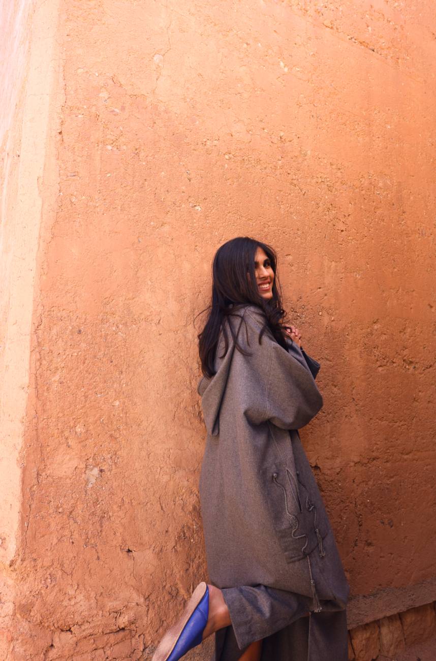 EL BADI wool Jellaba