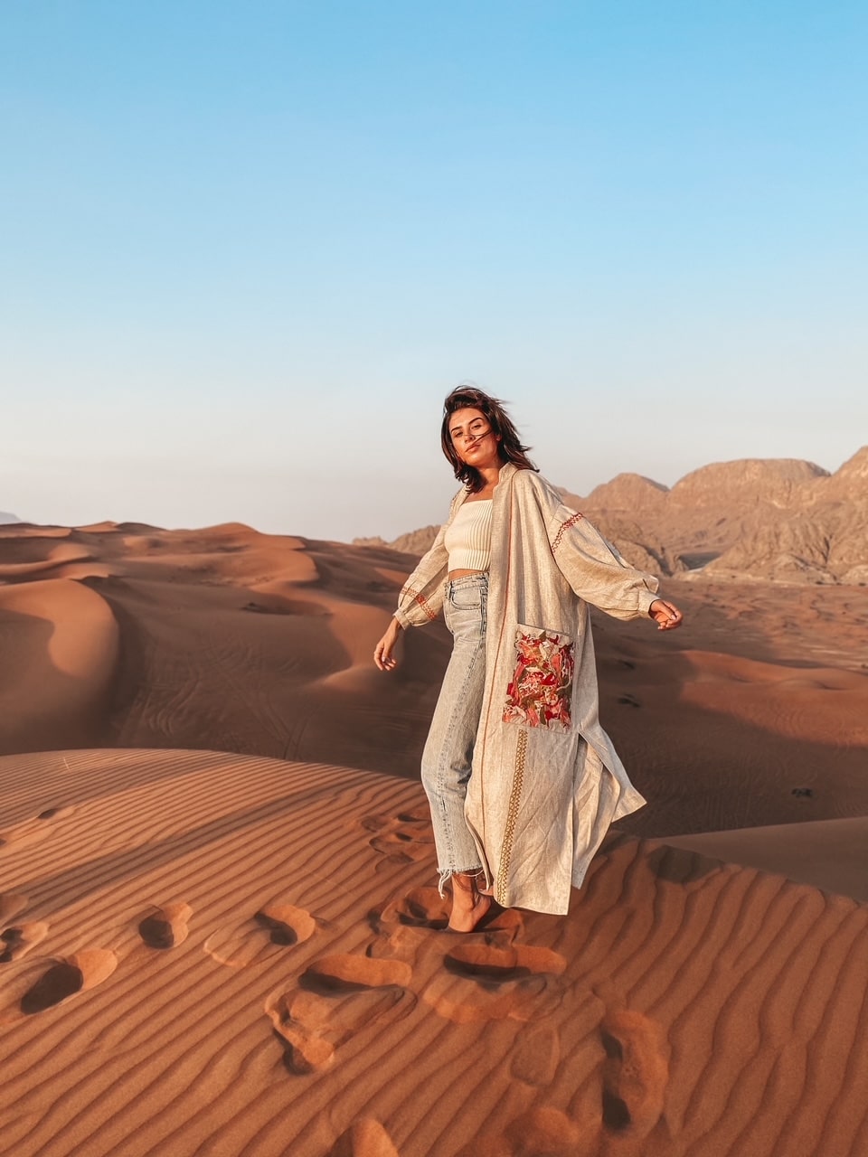 Insaf painted Kimono