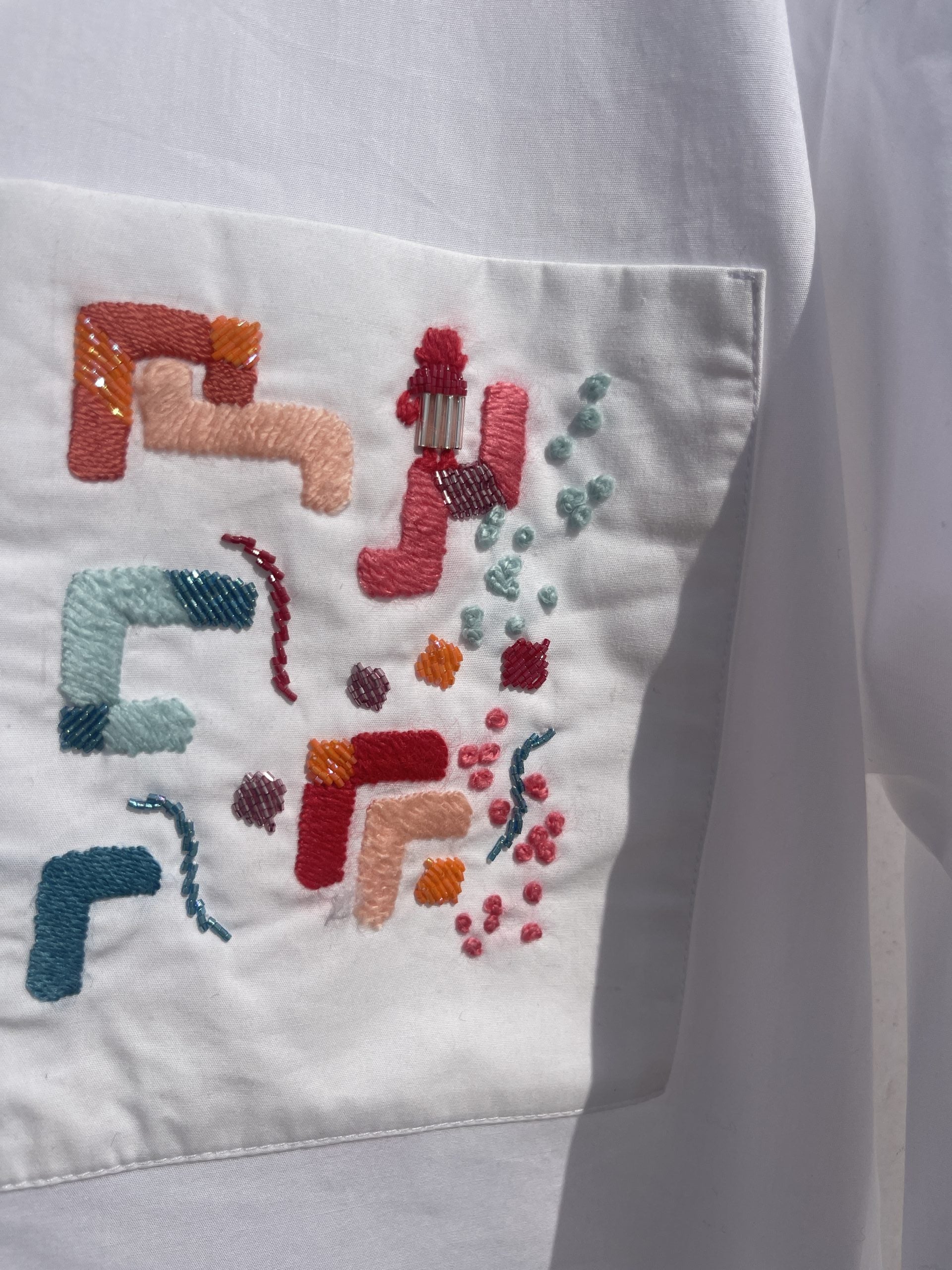 Labyrinth shirt white