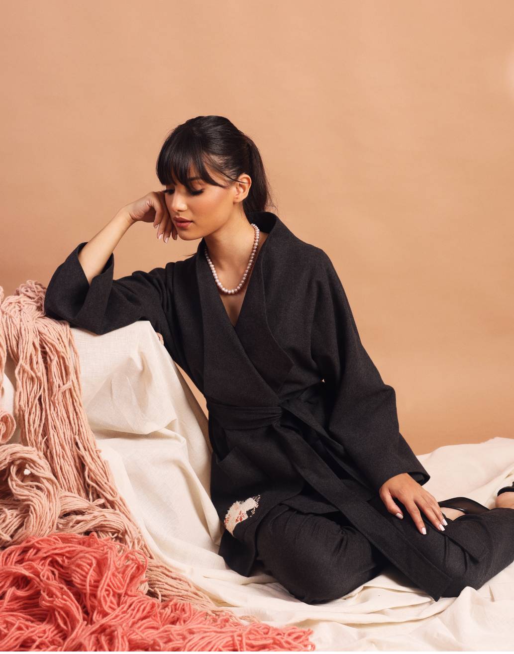 On the mountains wool jacket Grey