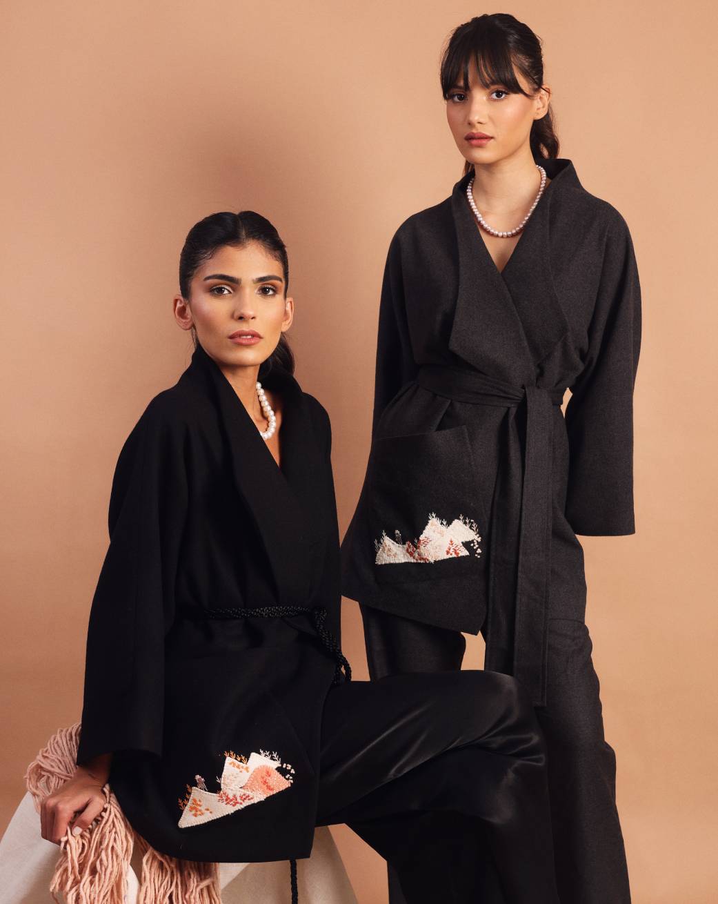 On the mountains wool jacket Grey