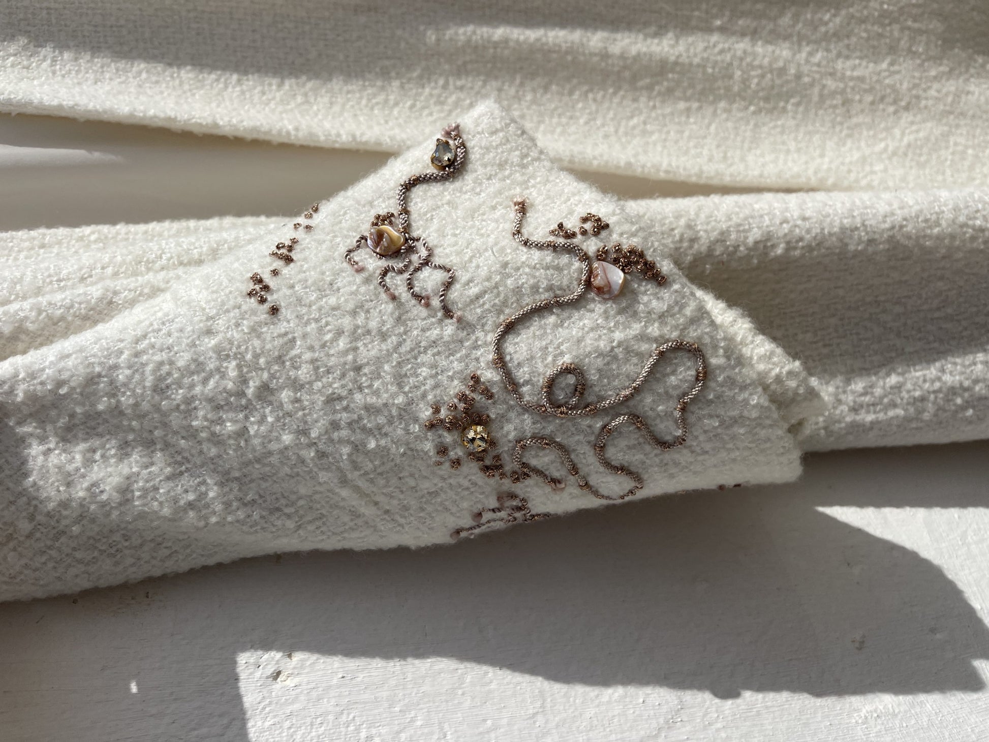 Serpentine kimono coat