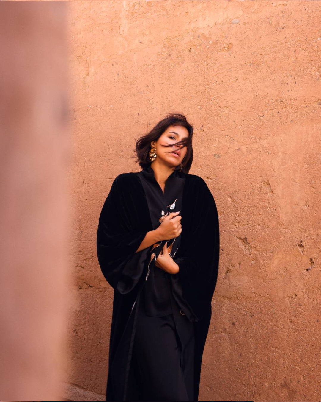 Tidri – velvet kimono