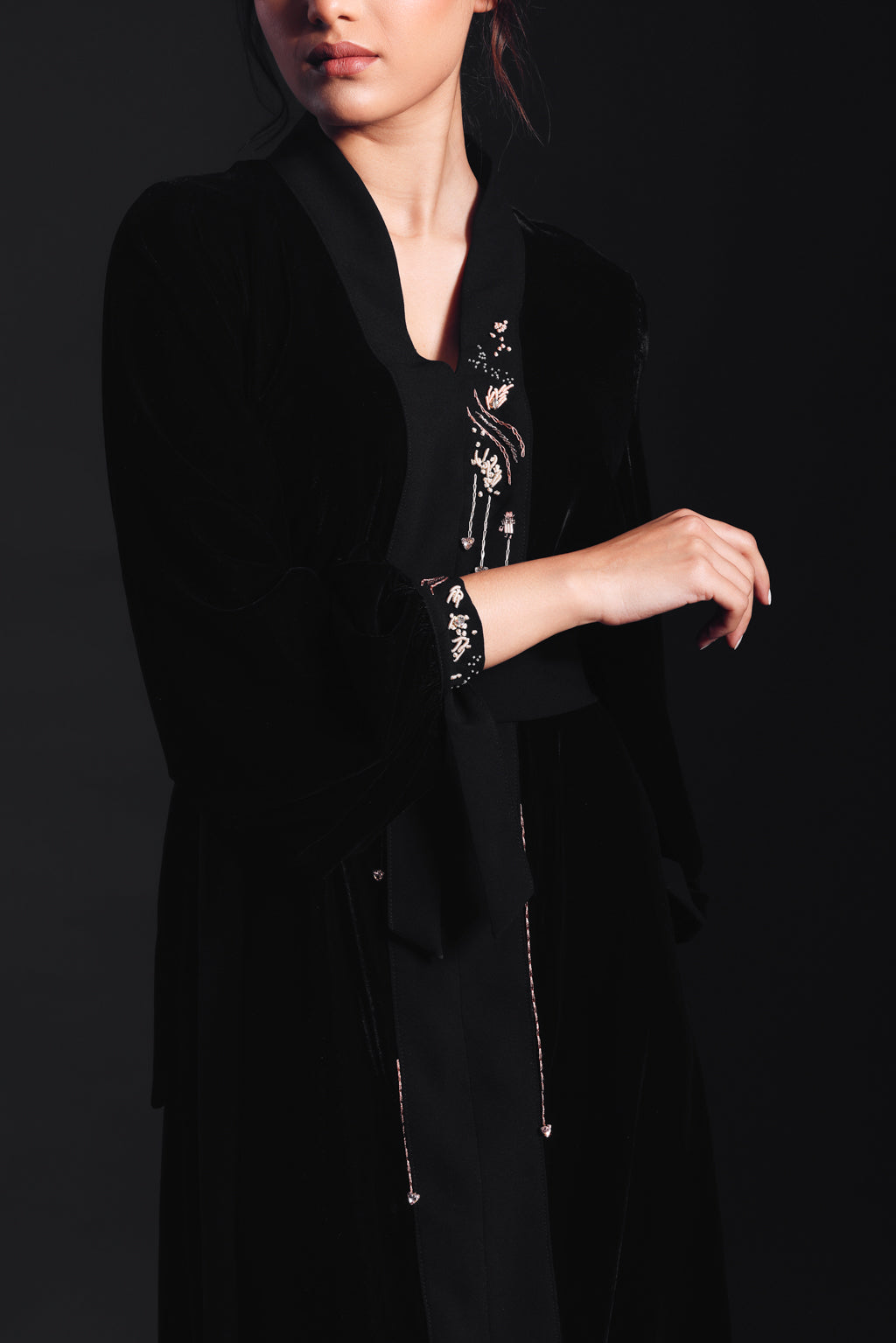 Aliyna caftan dress
