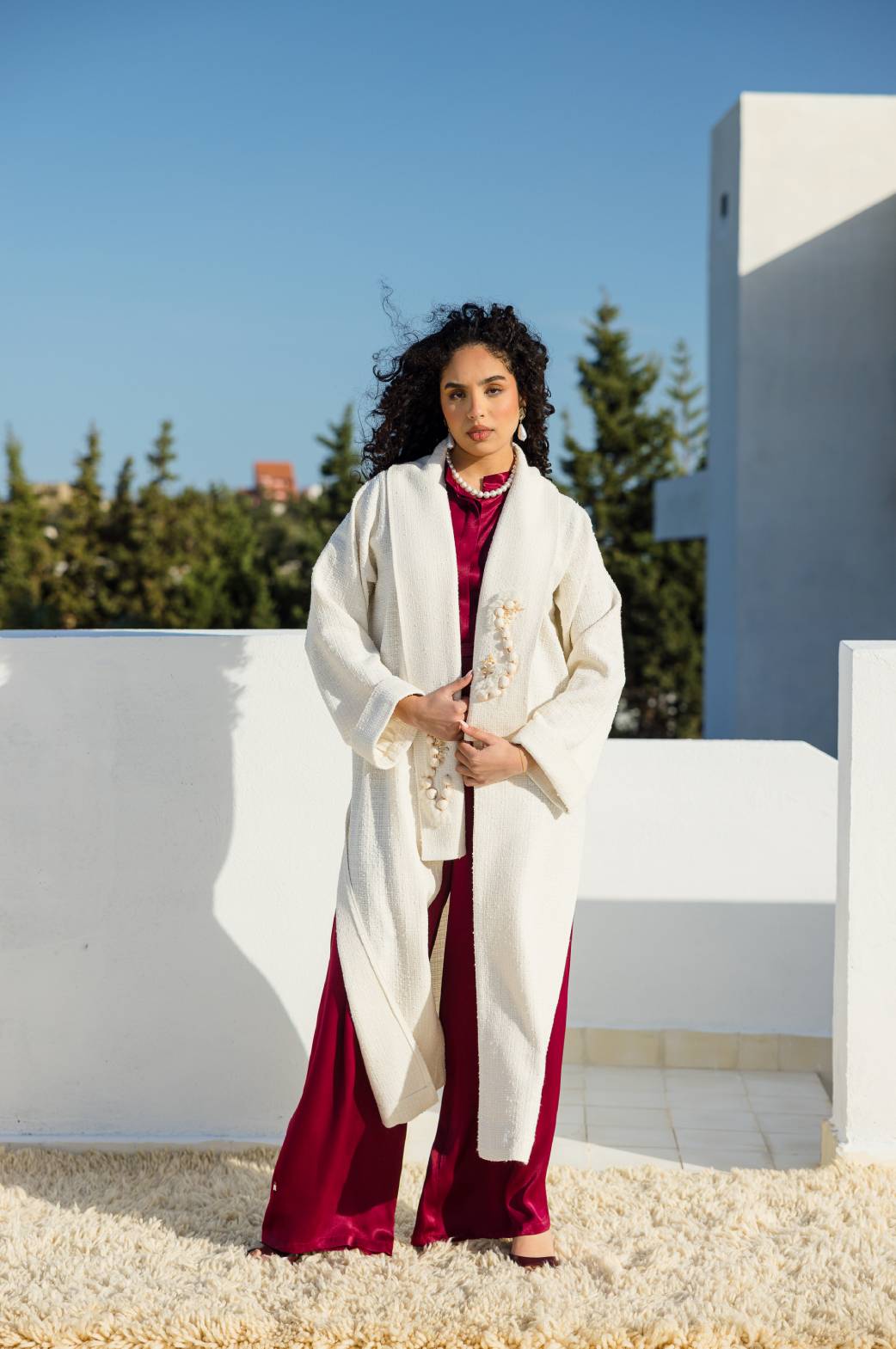 Kimono Aida in Ivory