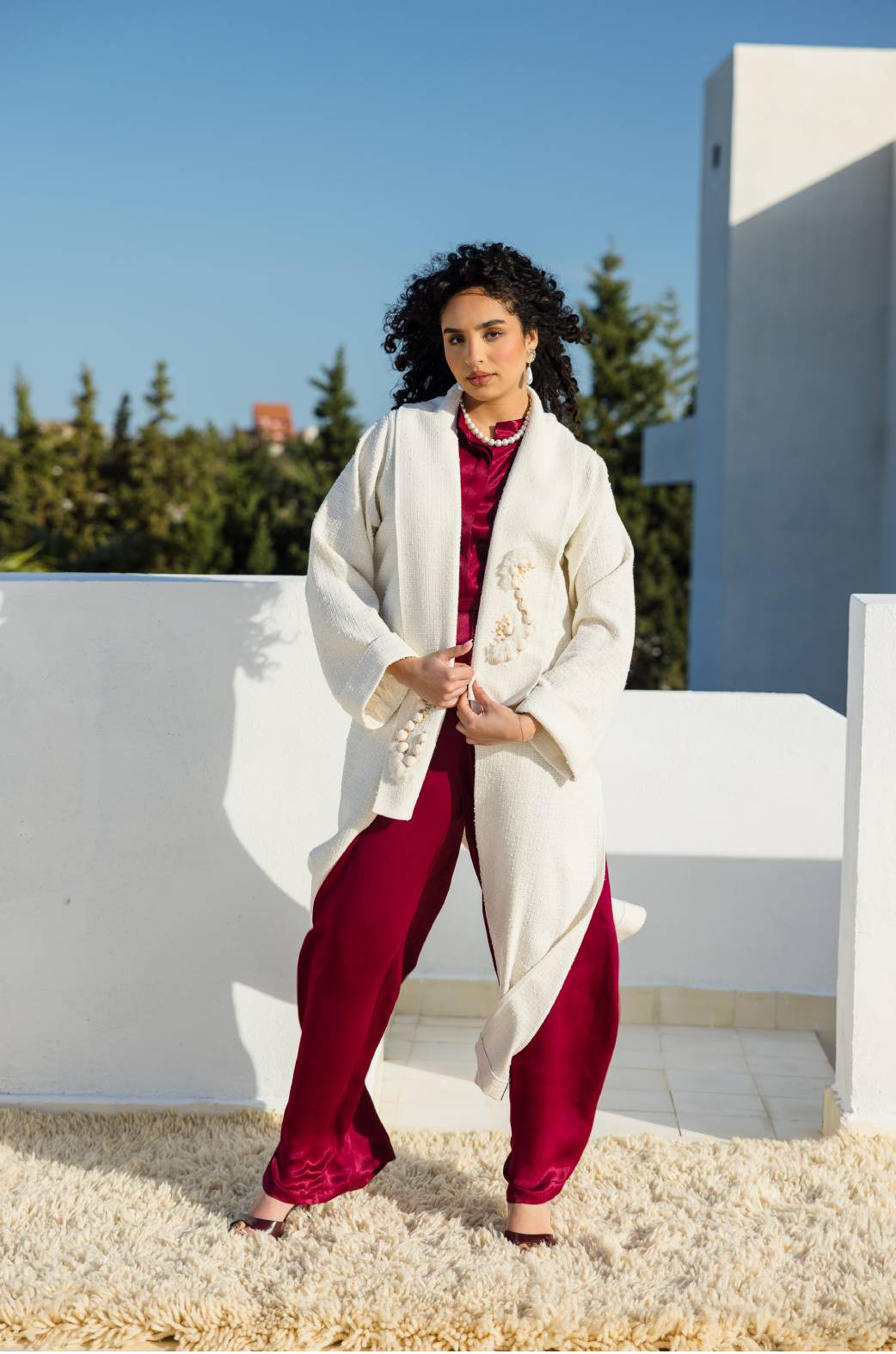 Kimono Aida in Ivory