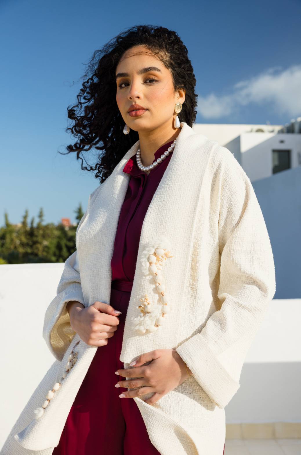 Kimono Aida in Ivory