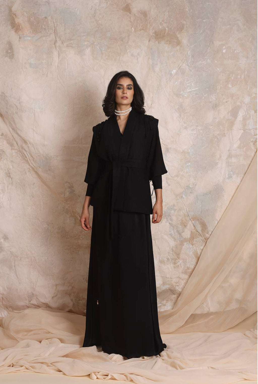 The Riffia Sleeveless Wool Vest