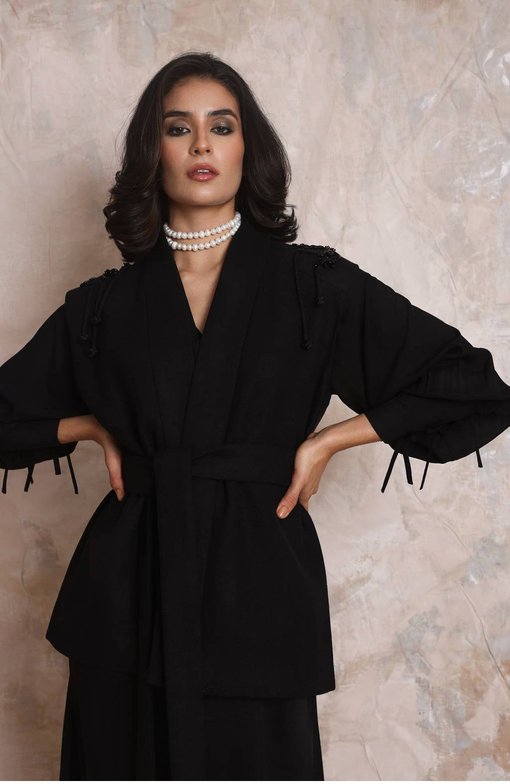 The Riffia Sleeveless Wool Vest