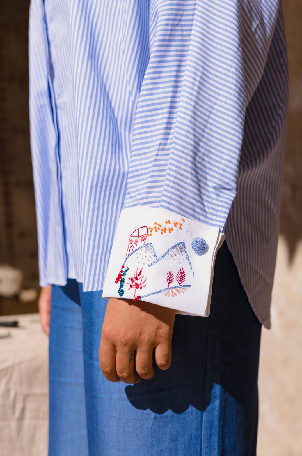 Denim Oversized shirt