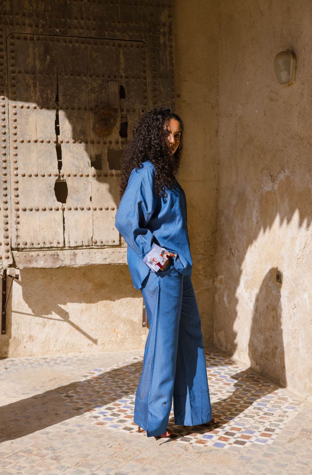 Alma Denim Set
