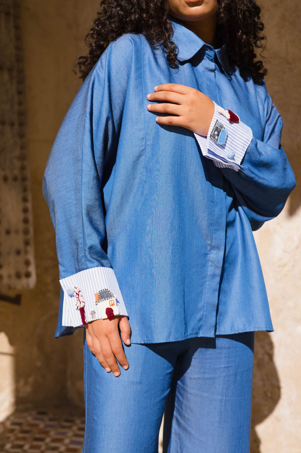 Alma Denim Set