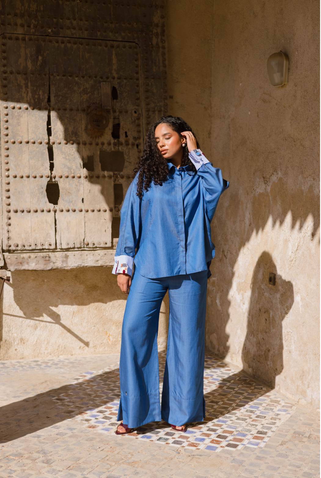 Alma Denim Set