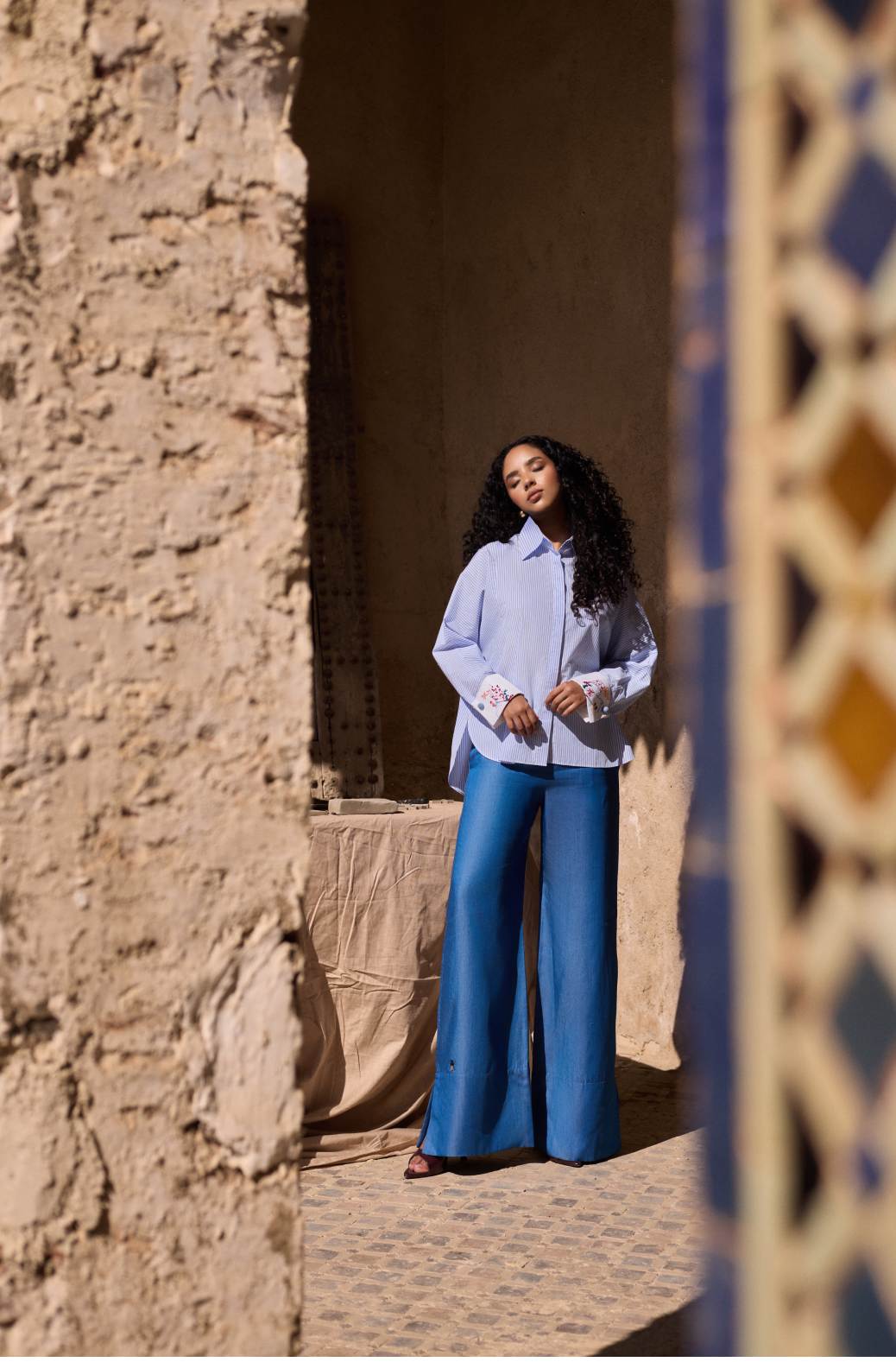 Denim Oversized shirt