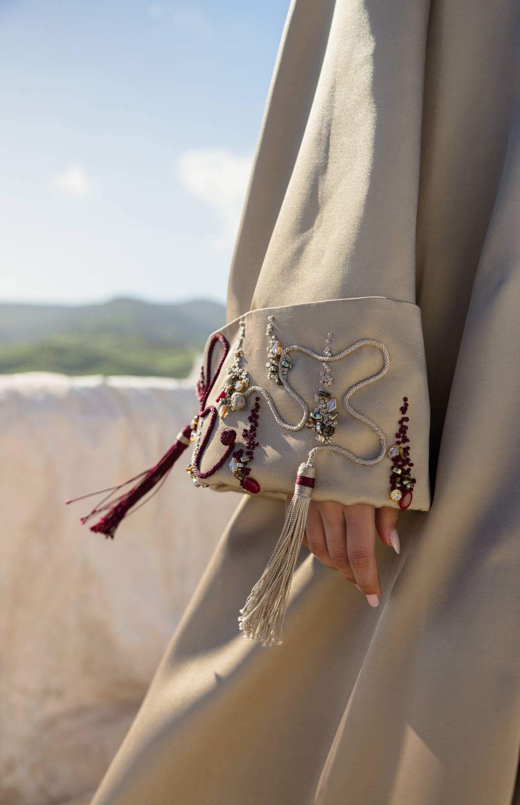 TUDA kimono in Beige