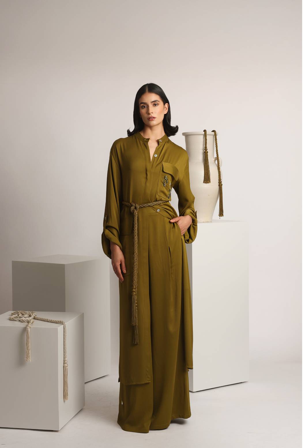The Sahara Shirt Dress