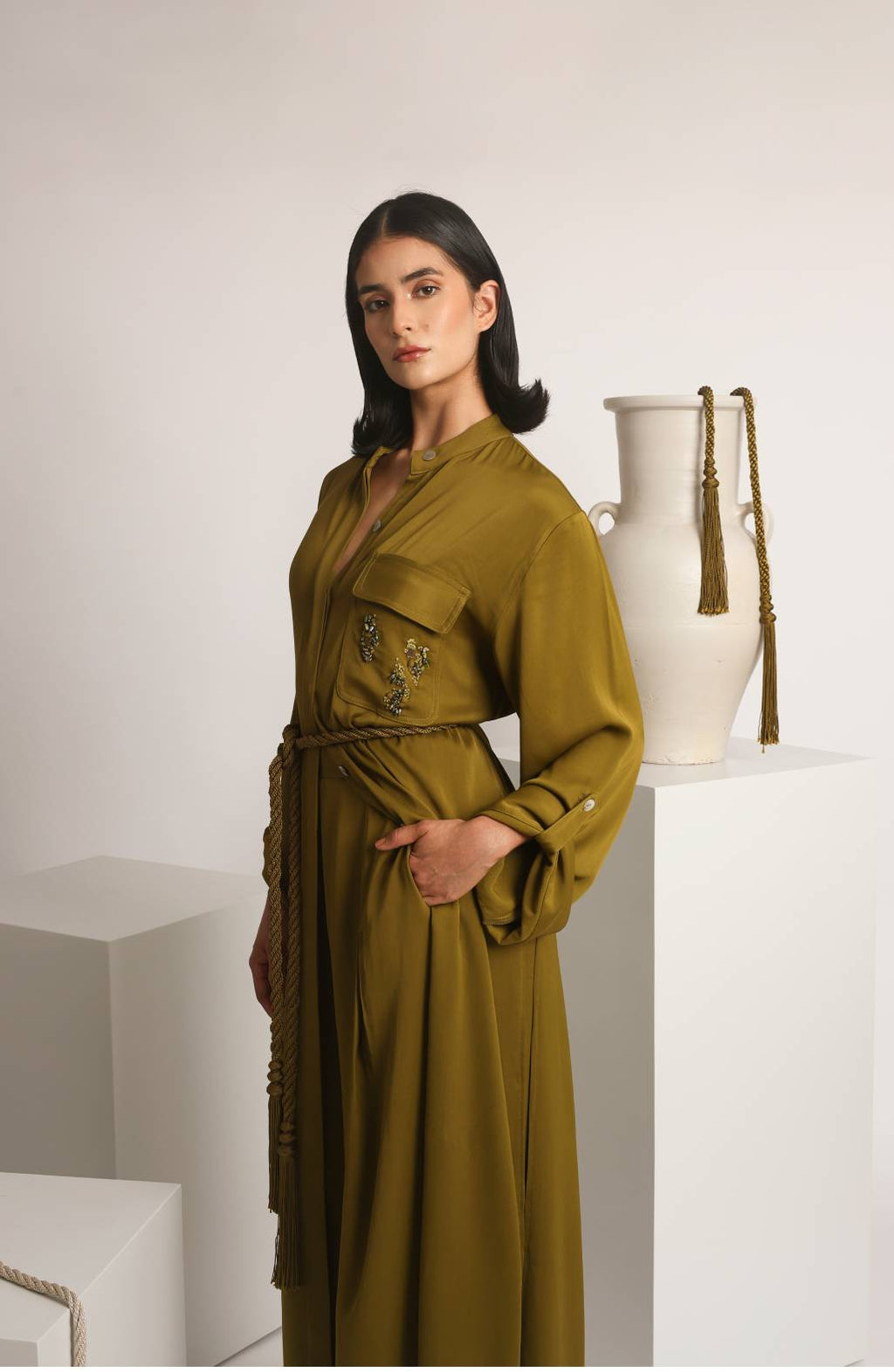 The Sahara Shirt Dress