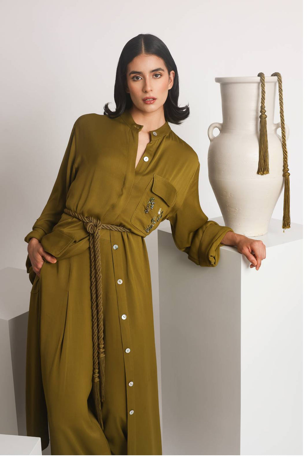 The Sahara Shirt Dress