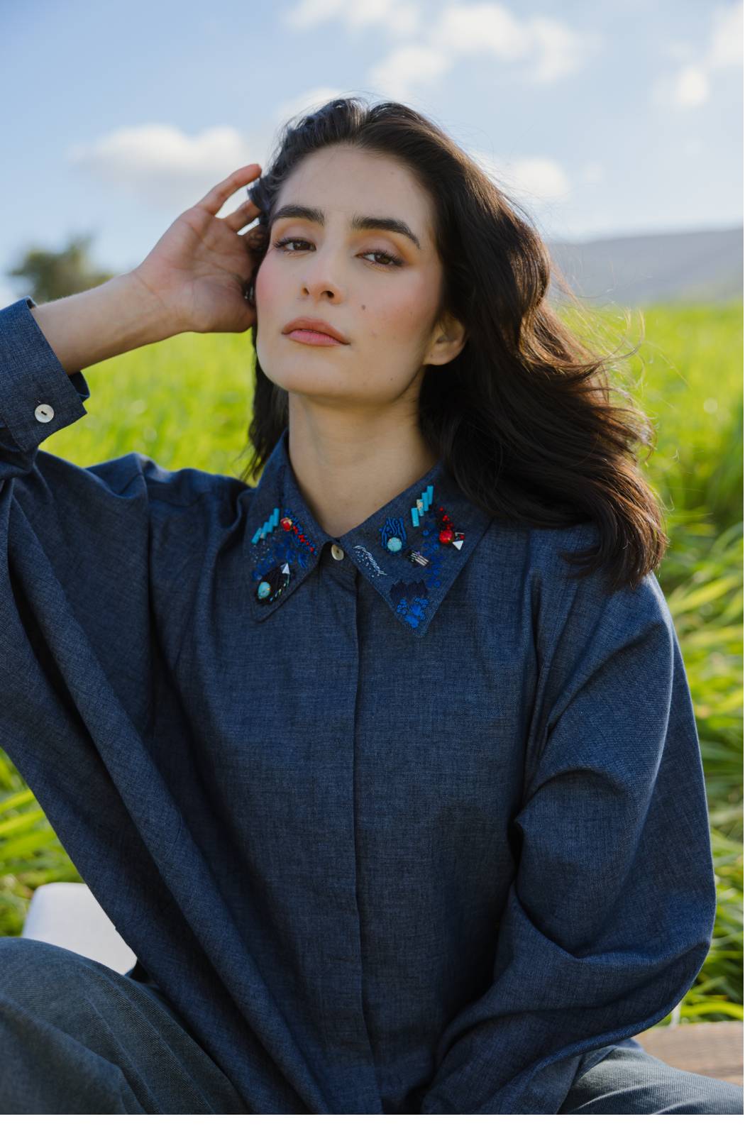 ZAYNA Oversized  Shirt