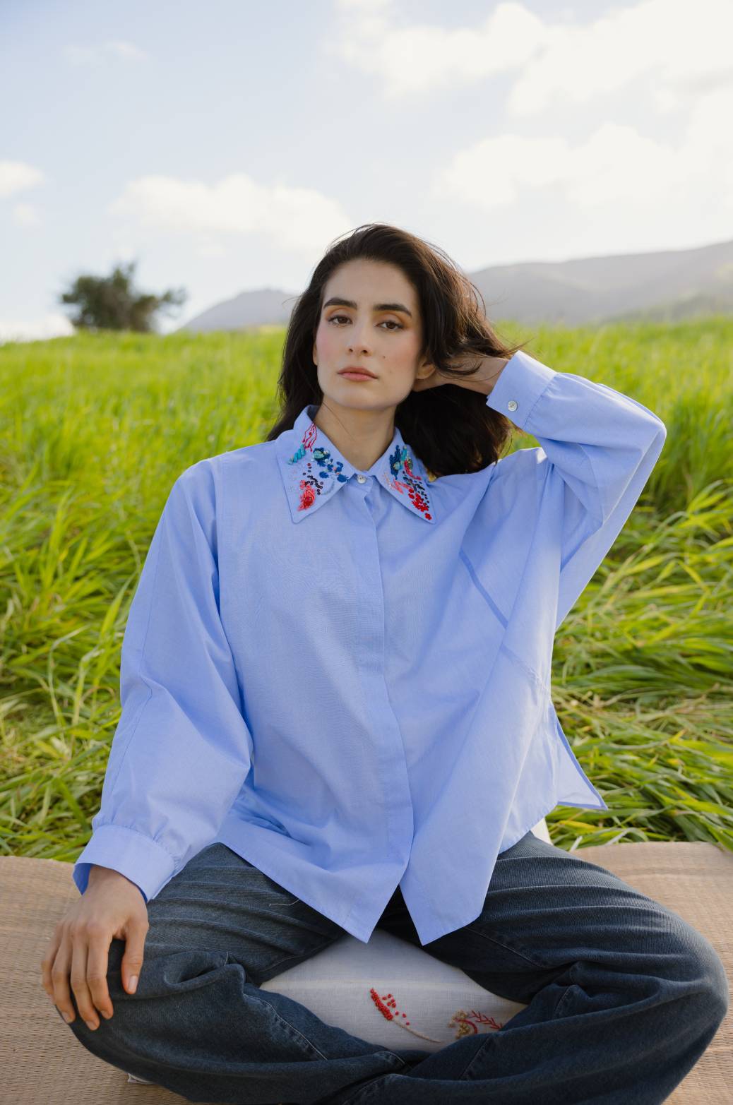 ZAYNA Oversized  Shirt