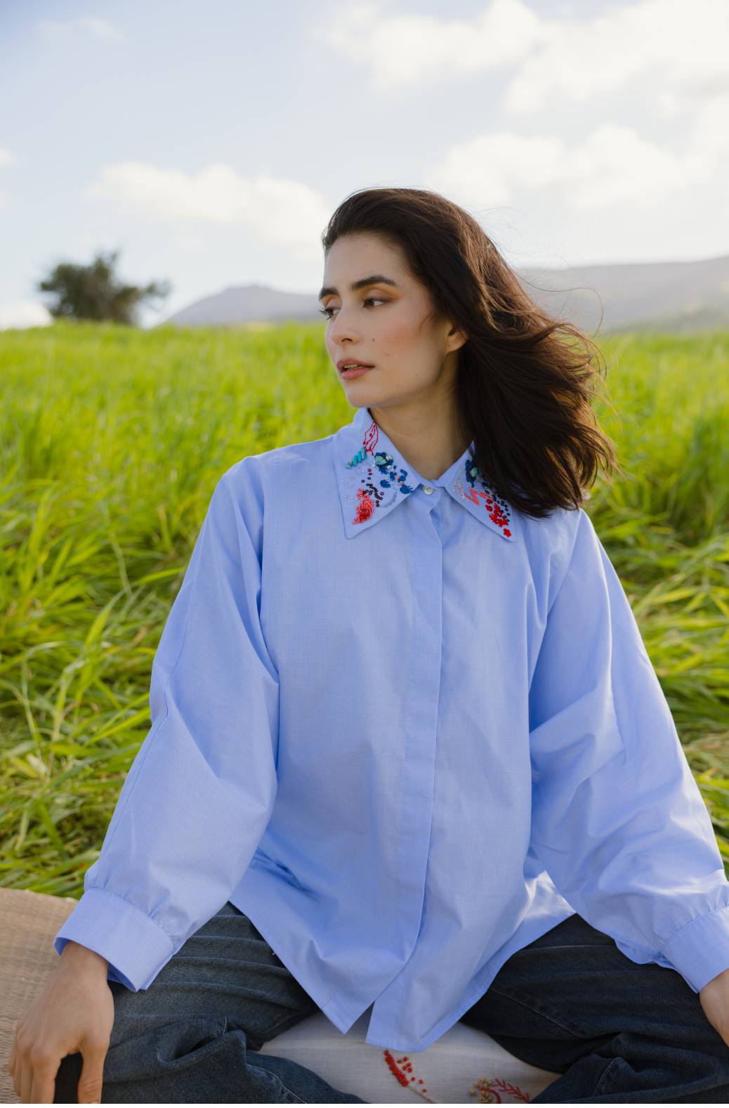 ZAYNA Oversized  Shirt