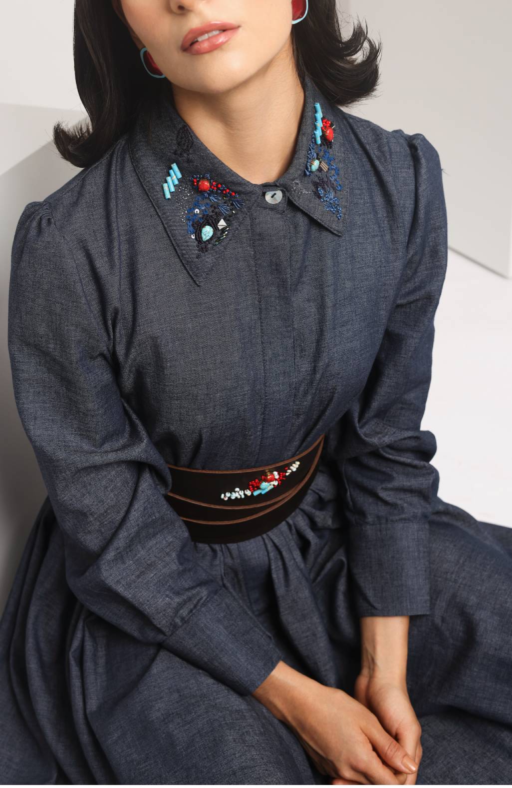 Zayna shirt dress