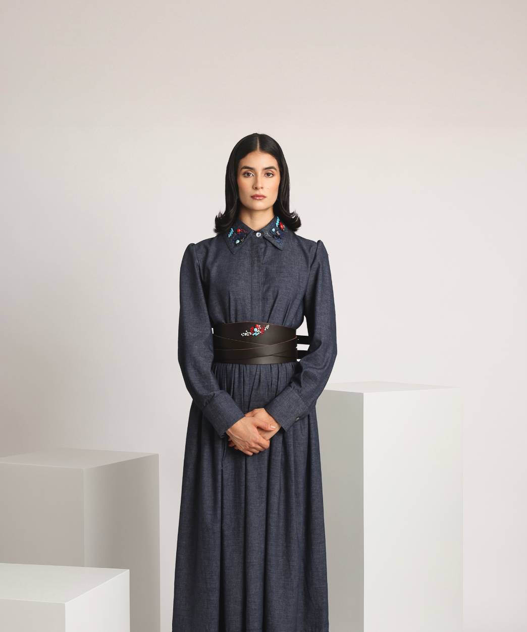 Zayna shirt dress